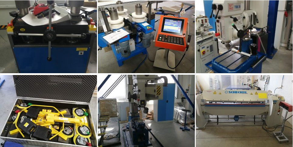 Maskiner för Alukovs utvecklingscenter